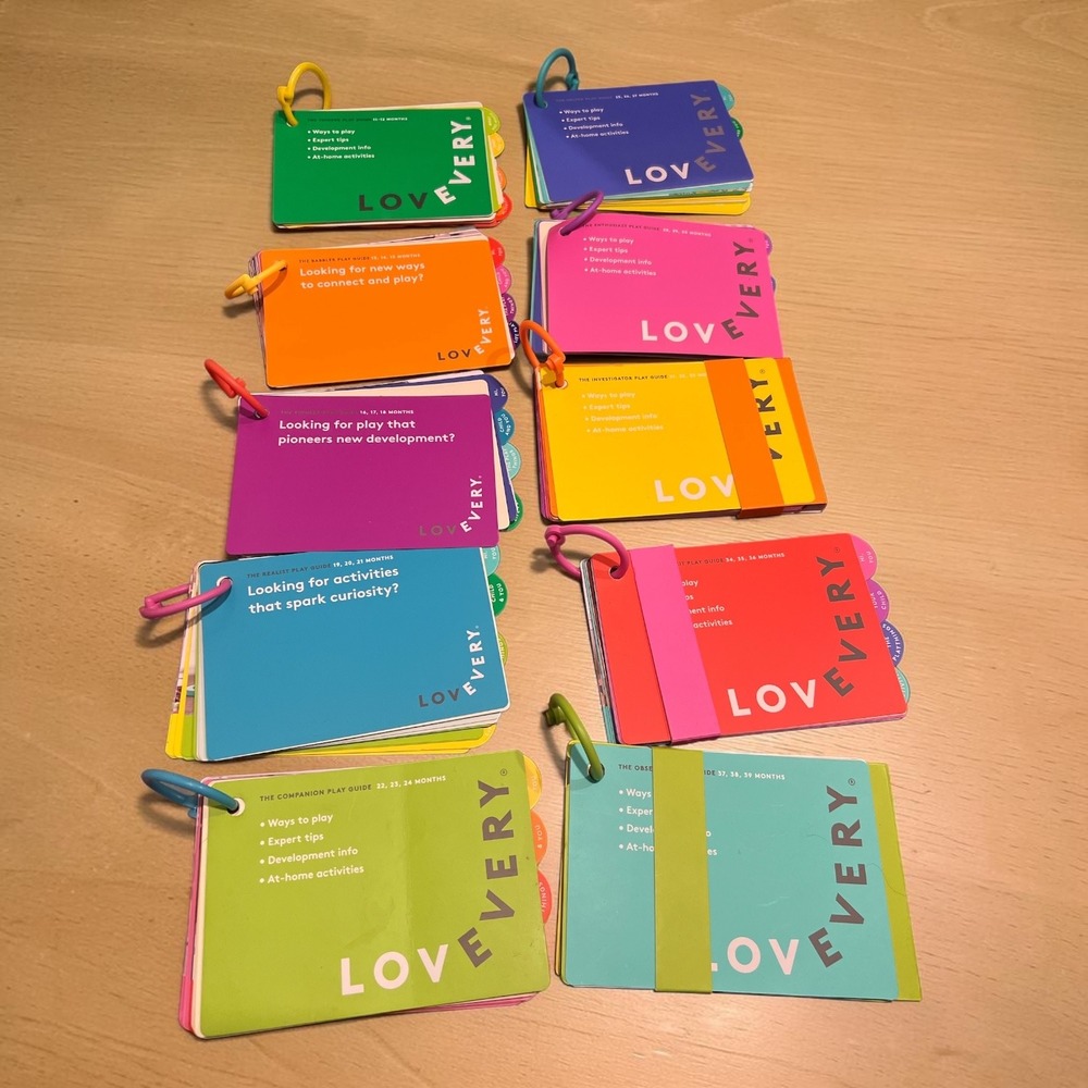 Lovevery Play Guides 11-39 Months Montessori Child Development Activities Set 10